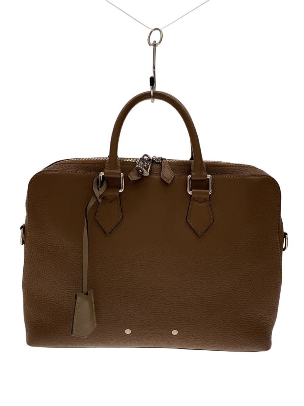 Louis Vuitton Armand Briefcase Cuir Taurillon Leather Cowhide Brown